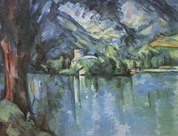 Paul Cezanne The Lac d'Annecy France oil painting art